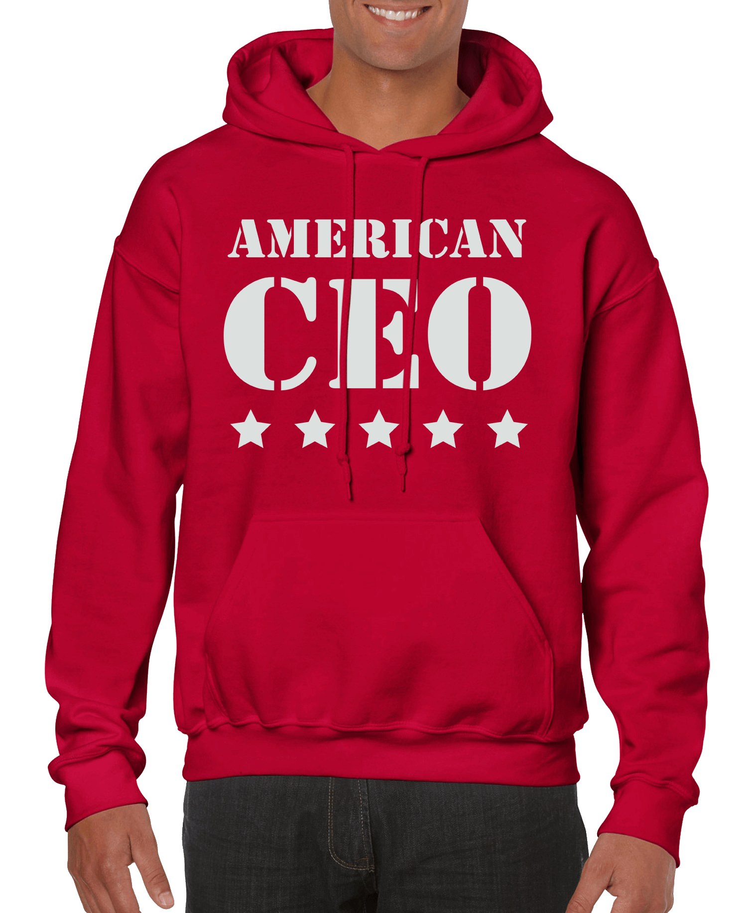 Five Star American CEO Men’s Hoodie