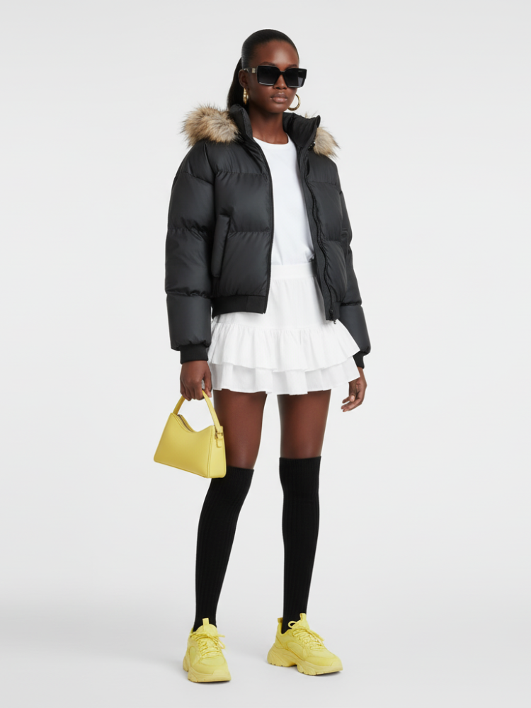 Women's Puffer Jacket BROOKLYN ECO COUTURE BYMANYC ® New York